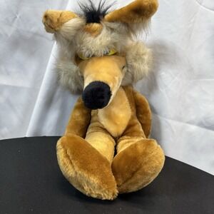 Looney Tunes Wile E Coyote Plush Stuffed Warner Bros Animal 18" Mighty Star 1993